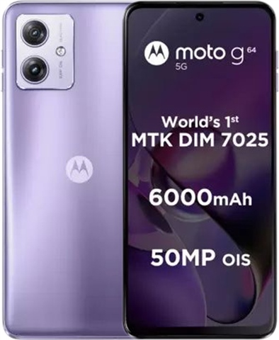 Motorola Moto G64 5G (12GB+256GB) Ice Lilac, VoLTE A - CeX (IN